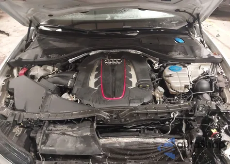 2017 Audi S6 4.0T Premium Plus z USA, uszkodzony, nr VIN WAUFFAFC4HN123148